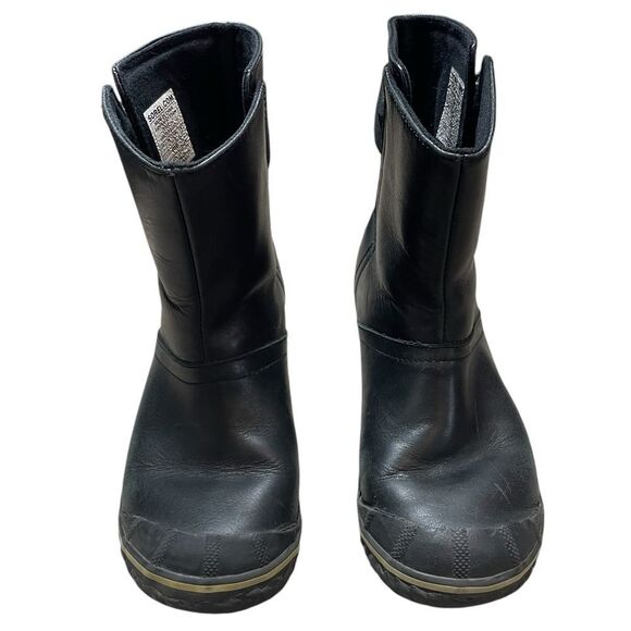 SOREL Slimboot Slimpack Pull on Short Boot Black Size 6 - Picture 6 of 10